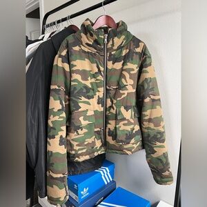 ✅ RHUDE Style MNML slightly cropped Puffer Jacket Camo